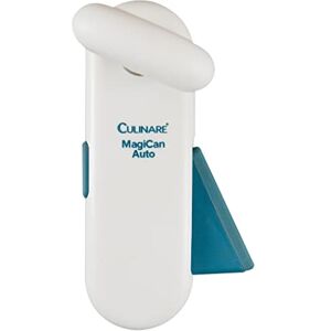 CULINARE C10011 MagiCan Auto 2 Tin Opener, White, Plastic/Stainless Steel, Manual Can Opener, One Handed Operation/Single Button Lid Ejection CULINARE C10011 MagiCan Auto 2 Tin Opener, White, Plastic/Stainless Steel, Manual Can Opener, One Handed Operation/Single Button Lid Ejection