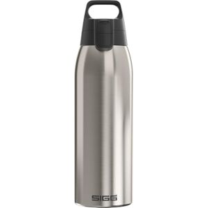 Sigg Insulated Water Bottle Shield Therm One Brushed Carbonated Drinks Leak-Proof Dishwasher Safe BPA Free 90% Recycled Stainless Steel Silver 1L Sigg Insulated Water Bottle Shield Therm One Brushed Carbonated Drinks Leak-Proof Dishwasher Safe BPA Free 90% Recycled Stainless Steel Silver 1L