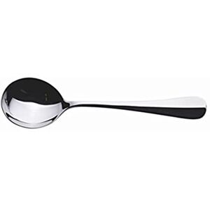 Genware NEV-SS-BA Baguette Soup Spoon, 18/0 Genware NEV-SS-BA Baguette Soup Spoon, 18/0