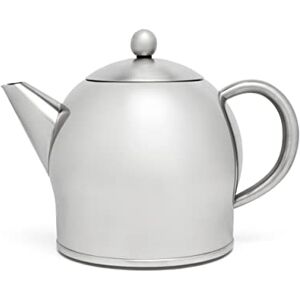 Bredemeijer 3308MS Teapot Santhee 1,4L, Satin Finish, Stainless Steel, Silver, Inhalt: 1,4 Liter Bredemeijer 3308MS Teapot Santhee 1,4L, Satin Finish, Stainless Steel, Silver, Inhalt: 1,4 Liter