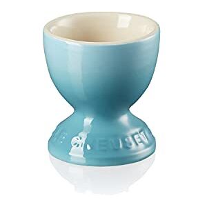 LE CREUSET Stoneware Footed Egg Cup, 9 g, 5.3 x 5.3 x 5.9 cm, Teal, 81702001700099 LE CREUSET Stoneware Footed Egg Cup, 9 g, 5.3 x 5.3 x 5.9 cm, Teal, 81702001700099