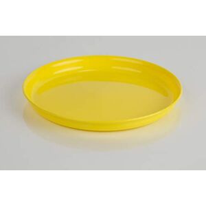 Kimmel 21-000-2202-1 Children's Plate - Plastic - Yellow Kimmel 21-000-2202-1 Children's Plate - Plastic - Yellow