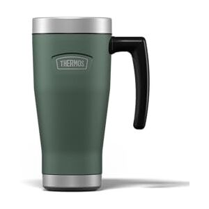 Thermos Icon Rock Cap Green Travel Mug (470ml), Reusable Insulated Stainless Steel Coffee Cup for Hot or Cold Drinks, Vacuum Sealed Water Flask with a Leak-Proof Lid, 7hr Hot/22hr Cold Thermos Icon Rock Cap Green Travel Mug (470ml), Reusable Insulated Stainless Steel Coffee Cup for Hot or Cold Drinks, Vacuum Sealed Water Flask with a Leak-Proof Lid, 7hr Hot/22hr Cold