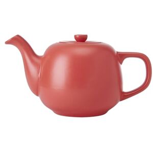 La Cafetière Ceramic Teapot, Red, 600ml, Labelled La Cafetière Ceramic Teapot, Red, 600ml, Labelled