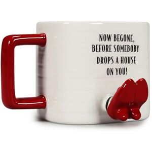 Half Moon Bay Large Tea & Hot Chocolate Mug The Wizard of Oz Ceramic Gifts Mug for Coffee, Tea, or Hot Drinks, Red Half Moon Bay Large Tea & Hot Chocolate Mug The Wizard of Oz Ceramic Gifts Mug for Coffee, Tea, or Hot Drinks, Red