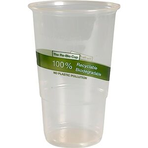ABENA Gastro-Line Re-Bio Drinking Cup, 100% Biodegradable In Just One-Year Outdoors, Disposable Plastic Cups That Are Better For The Environment Than Alternatives Clear PP, 38cl (50 PK) ABENA Gastro-Line Re-Bio Drinking Cup, 100% Biodegradable In Just One-Year Outdoors, Disposable Plastic Cups That Are Better For The Environment Than Alternatives Clear PP, 38cl (50 PK)