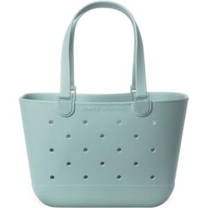Simple Modern Beach Bag Rubber Tote Waterproof Large Tote Bag with Zipper Pocket for Beach, Pool Boat, Groceries, Sports Getaway Bag Collection Sea Glass Sage Large Simple Modern Beach Bag Rubber Tote Waterproof Large Tote Bag with Zipper Pocket for Beach, Pool Boat, Groceries, Sports Getaway Bag Collection Sea Glass Sage Large