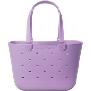 Simple Modern Beach Bag Rubber Tote Waterproof Large Tote Bag with Zipper Pocket for Beach, Pool Boat, Groceries, Sports Getaway Bag Collection Purple Breeze Large Simple Modern Beach Bag Rubber Tote Waterproof Large Tote Bag with Zipper Pocket for Beach, Pool Boat, Groceries, Sports Getaway Bag Collection Purple Breeze Large