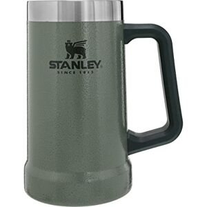 Stanley Adventure Vacuum Beer Stein 0.7L Travel Mug Keeps Drinks Cold for 7 Hours Stainless Steel Thermal Cup with Handle Dishwasher Safe Hammertone Green Stanley Adventure Vacuum Beer Stein 0.7L Travel Mug Keeps Drinks Cold for 7 Hours Stainless Steel Thermal Cup with Handle Dishwasher Safe Hammertone Green