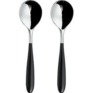 Grunwerg 2SUS650BK Yin & Yang Soup Spoons, Stainless Steel, Black Grunwerg 2SUS650BK Yin & Yang Soup Spoons, Stainless Steel, Black