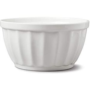 WM Bartleet & Sons 1750 T470 Traditional Porcelain Large Fluted Kitchen Serving Bowl, 1200ml – White WM Bartleet & Sons 1750 T470 Traditional Porcelain Large Fluted Kitchen Serving Bowl, 1200ml – White