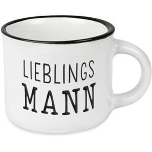 Grafik Werkstatt Grafik-Werkstatt Espresso Cup Vintage, Mini Ceramic Mug to give as a Gift, Favourite Man Grafik Werkstatt Grafik-Werkstatt Espresso Cup Vintage, Mini Ceramic Mug to give as a Gift, Favourite Man