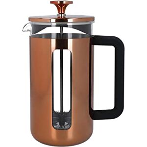 La Cafetière Pisa Stainless Steel Cafetière, Eight Cup, Copper, Gift Boxed La Cafetière Pisa Stainless Steel Cafetière, Eight Cup, Copper, Gift Boxed