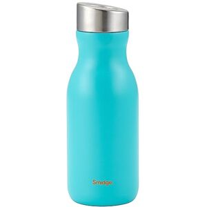 Smidge Reusable Water Bottle 350ml Aqua – Insulated Stainless Steel Flask for Hot & Cold Drinks, Leakproof & BPA-Free, No Metallic Taste Smidge Reusable Water Bottle 350ml Aqua – Insulated Stainless Steel Flask for Hot & Cold Drinks, Leakproof & BPA-Free, No Metallic Taste