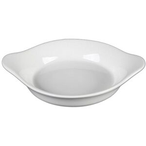 Holst Porzellan 'Unleashed "Wallis, WA 210615 Gratin and Egg Pan Round Bowl 15 cm Porcelain White 18.2 x 15.3 x 3.8 cm Holst Porzellan 'Unleashed "Wallis, WA 210615 Gratin and Egg Pan Round Bowl 15 cm Porcelain White 18.2 x 15.3 x 3.8 cm