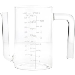 KitchenCraft MasterClass Glass Gravy/Fat Separator Jug - 450 ml KitchenCraft MasterClass Glass Gravy/Fat Separator Jug - 450 ml