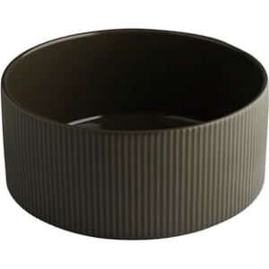 APS The Grid 19081 Bowl Porcelain Mud Brown Diameter 23 cm 2.5 litres APS The Grid 19081 Bowl Porcelain Mud Brown Diameter 23 cm 2.5 litres