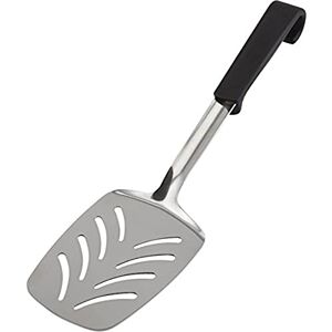 Genware NEV-577-02 Slotted Turner, Plastic Handle, Black Genware NEV-577-02 Slotted Turner, Plastic Handle, Black