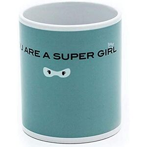 Susiko SSKTAZ-YOUAREASUPERGIRL Original Mug, Ceramic Susiko SSKTAZ-YOUAREASUPERGIRL Original Mug, Ceramic