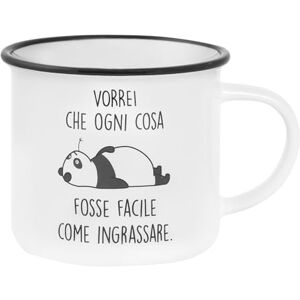 Franco Cosimo Panini OPS Panda Mug, Personalised Mug with Print and Phrase, Original Gift Idea for Christmas, Birthday or Other Occasions, Gift Box Included, Capacity 12.5 x 8.2 x 9.6 cm Franco Cosimo Panini OPS Panda Mug, Personalised Mug with Print and Phrase, Original Gift Idea for Christmas, Birthday or Other Occasions, Gift Box Included, Capacity 12.5 x 8.2 x 9.6 cm