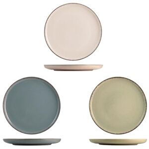 H&H 843419 Pearl Set of 4 Fruit Plates, Porcelain, Assorted, 19 cm H&H 843419 Pearl Set of 4 Fruit Plates, Porcelain, Assorted, 19 cm