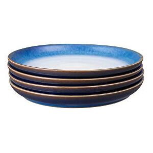 Denby Blue Haze Coupe Small Plates Set of 4 Dishwasher Microwave Safe Crockery Side Plates Ceramic Stoneware Tableware Plates Denby Blue Haze Coupe Small Plates Set of 4 Dishwasher Microwave Safe Crockery Side Plates Ceramic Stoneware Tableware Plates