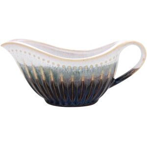 L & P Home & Gifts Lesser & Pavey Elements Reactive Glaze Gravy Boat Ceramic Stoneware Sauce Boat with Elegant Glaze Finish Modern Kitchen Tableware Stylish Serving Piece for Gravy, Sauces or Dressings L & P Home & Gifts Lesser & Pavey Elements Reactive Glaze Gravy Boat Ceramic Stoneware Sauce Boat with Elegant Glaze Finish Modern Kitchen Tableware Stylish Serving Piece for Gravy, Sauces or Dressings