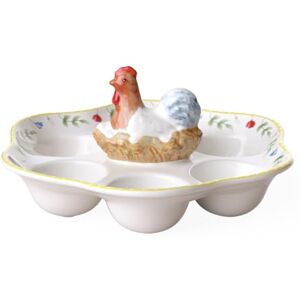 Villeroy & Boch – Spring Awakening Egg Plate Rooster & Hen 20 cm, Microwave Safe, Easter Decorations Home, Easter Gifts for Adults, Premium Porcelain Villeroy & Boch – Spring Awakening Egg Plate Rooster & Hen 20 cm, Microwave Safe, Easter Decorations Home, Easter Gifts for Adults, Premium Porcelain