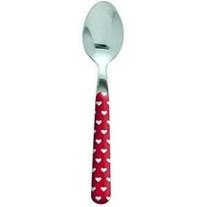Excelsa Enjoy Spoon Caffe Hearts, Stainless Steel, Red, 15 x 2 x 1.5 cm Excelsa Enjoy Spoon Caffe Hearts, Stainless Steel, Red, 15 x 2 x 1.5 cm