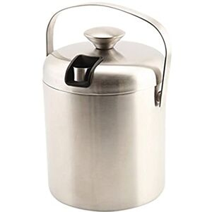 Genware NEV-ICBKT Stainless Steel Ice Bucket and Tong, Insulated, 1.2 L Genware NEV-ICBKT Stainless Steel Ice Bucket and Tong, Insulated, 1.2 L