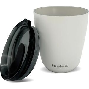 HUSKEE 8oz Stainless Steel Coffee Cup Reusable, Stackable & Insulated Cup with Lid No Spill Ceramic-Lined Travel Cups for Hot Drinks, Gift for Coffee Lovers & On-The-Go White HUSKEE 8oz Stainless Steel Coffee Cup Reusable, Stackable & Insulated Cup with Lid No Spill Ceramic-Lined Travel Cups for Hot Drinks, Gift for Coffee Lovers & On-The-Go White