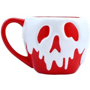 Half Moon Bay Disney Snow White Apple Shaped Mug, 390 ml Capacity Half Moon Bay Disney Snow White Apple Shaped Mug, 390 ml Capacity