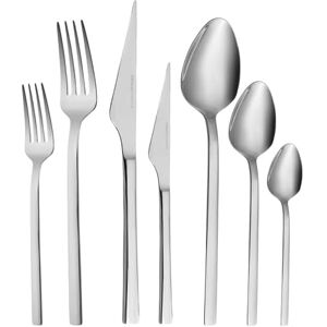 KARACA Sedir Elegance 84 Piece Silver Cutlery Set for 12 People 18/10 Stainless Steel Knife Fork Spoon Set Kitchen Silverware Knives and Forks Set KARACA Sedir Elegance 84 Piece Silver Cutlery Set for 12 People 18/10 Stainless Steel Knife Fork Spoon Set Kitchen Silverware Knives and Forks Set