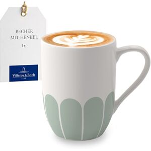 Villeroy & Boch Fleur vert Mug Green, Dishwasher-Safe, Microwave-Safe, Mug for Coffee & hot Drinks, Tea Cup, Cup with Handle, Coffee Cup, Premium Porcelain Villeroy & Boch Fleur vert Mug Green, Dishwasher-Safe, Microwave-Safe, Mug for Coffee & hot Drinks, Tea Cup, Cup with Handle, Coffee Cup, Premium Porcelain