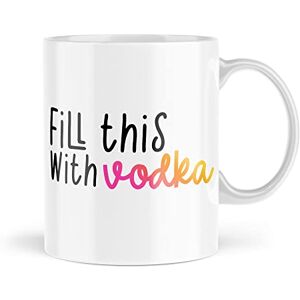 Tongue in Peach Funny Novelty Mugs Fill This with Vodka Birthday Father's Day Mother's Day Best Friend Tea Coffee Mug Banter Funny Joke MBH2345 Tongue in Peach Funny Novelty Mugs Fill This with Vodka Birthday Father's Day Mother's Day Best Friend Tea Coffee Mug Banter Funny Joke MBH2345