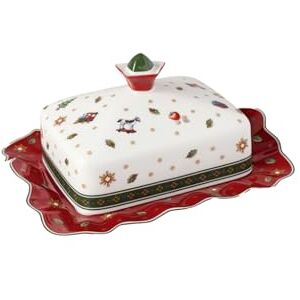 Villeroy & Boch – Toy's Delight Butter Dish, 19 x 16 x 11.5 cm, Hard Porcelain, Butter Dish, Hand-wash, Dish for Butter for brunches and Parties Villeroy & Boch – Toy's Delight Butter Dish, 19 x 16 x 11.5 cm, Hard Porcelain, Butter Dish, Hand-wash, Dish for Butter for brunches and Parties