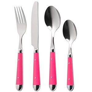 Premier Housewares Brasserie Cutlery Set – 16 Piece hot pink Premier Housewares Brasserie Cutlery Set – 16 Piece hot pink