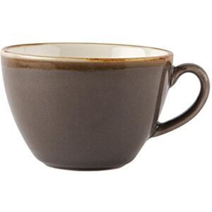 Olympia Kiln HC392 X 6 Smoke Cup 340Ml Kitchen Restaurant Catering Mug Porcelain, Grey Olympia Kiln HC392 X 6 Smoke Cup 340Ml Kitchen Restaurant Catering Mug Porcelain, Grey