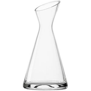 Stölzle Lausitz One for All Collection 4120063 Slanted Neck Carafe 0.35 litres Hand-Blown Dishwasher Safe Height 21 cm External Diameter 9.8 cm Stölzle Lausitz One for All Collection 4120063 Slanted Neck Carafe 0.35 litres Hand-Blown Dishwasher Safe Height 21 cm External Diameter 9.8 cm