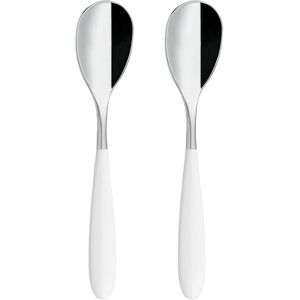 Grunwerg Yin & Yang Teaspoons 2TES650W, 18/10 Stainless Steel, Set of 2, White Grunwerg Yin & Yang Teaspoons 2TES650W, 18/10 Stainless Steel, Set of 2, White