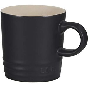 LE CREUSET Stoneware Espresso Mug, 100 ml, Matte Black, 70305100000099 LE CREUSET Stoneware Espresso Mug, 100 ml, Matte Black, 70305100000099