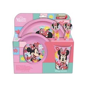 Stor Minnie Mouse 5pcs Kids Lunch Breakfast Dinner Tableware Set Plate, Bowl, Cutlery & Tumbler, BPA Free, Children, Baby Stor Minnie Mouse 5pcs Kids Lunch Breakfast Dinner Tableware Set Plate, Bowl, Cutlery & Tumbler, BPA Free, Children, Baby