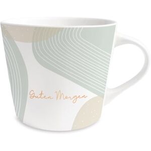 Grafik Werkstatt Grafik-Werkstatt Coffee Mug with 100% Real Gold Porcelain Mug 420 ml Guten Morgen Grafik Werkstatt Grafik-Werkstatt Coffee Mug with 100% Real Gold Porcelain Mug 420 ml Guten Morgen