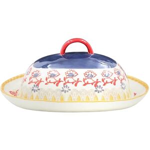 L & P Home & Gifts Lesser & Pavey Tuscany Hand Painted Butter Dish for Kitchen & Home Dishwasher Safe Butter Dish with Lid for Keep Butter Fresh Durable BPA-Free Butterdish for Butter Storage L & P Home & Gifts Lesser & Pavey Tuscany Hand Painted Butter Dish for Kitchen & Home Dishwasher Safe Butter Dish with Lid for Keep Butter Fresh Durable BPA-Free Butterdish for Butter Storage