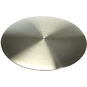 Thermohauser 3000168505 Cake Plate (Rust-Proof Steel), Round, Diameter 31.5 x 3.0 cm, with Stable Ring Base, Stainless Steel Thermohauser 3000168505 Cake Plate (Rust-Proof Steel), Round, Diameter 31.5 x 3.0 cm, with Stable Ring Base, Stainless Steel