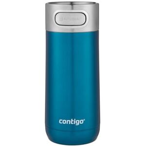 Contigo Luxe Autoseal Travel Mug, Stainless Steel Thermal Mug, Vacuum Flask, Leakproof Tumbler, dishwasher safe, Coffee Mug with BPA Free Easy-Clean Lid, Biscay Bay, 360 ml Contigo Luxe Autoseal Travel Mug, Stainless Steel Thermal Mug, Vacuum Flask, Leakproof Tumbler, dishwasher safe, Coffee Mug with BPA Free Easy-Clean Lid, Biscay Bay, 360 ml