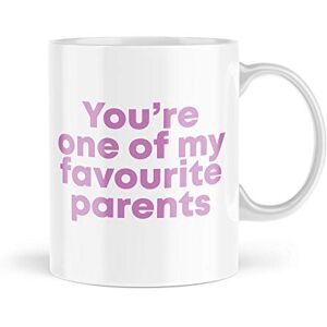 Tongue in Peach Mother's Day Gifts One of My Favourite Parents Birthday Mugs from The Kids Celebration Mug Gifts for Mum Parent Mother Cup MBH871 Tongue in Peach Mother's Day Gifts One of My Favourite Parents Birthday Mugs from The Kids Celebration Mug Gifts for Mum Parent Mother Cup MBH871