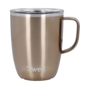 S'well Mug with Handle, Pyrite, 350ml. Vacuum Insulated Stainless Steel Travel Mug with Handle, On-The-Go Travel Cup with Slide-Open Lid Dishwasher Safe, Gold S'well Mug with Handle, Pyrite, 350ml. Vacuum Insulated Stainless Steel Travel Mug with Handle, On-The-Go Travel Cup with Slide-Open Lid Dishwasher Safe, Gold