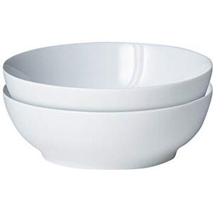 Denby White Porcelain Cereal Bowls Set of 2 Dishwasher Microwave Safe Crockery 800ml Glazed Chip & Crack Resistant Soup Bowls Denby White Porcelain Cereal Bowls Set of 2 Dishwasher Microwave Safe Crockery 800ml Glazed Chip & Crack Resistant Soup Bowls