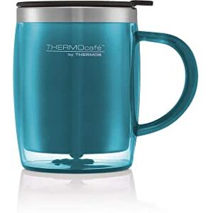 Thermos Thermo Cafe , Translucent Desk Mug 450ml Lagoon Thermos Thermo Cafe , Translucent Desk Mug 450ml Lagoon